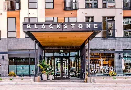 Entrance to the Blackstone District